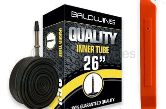 Baldwins 26 x 2.25 Bike Cycle Inner Tube Presta French Valve + FREE TYRE LEVER