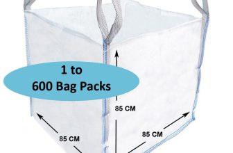 One Tonne FIBC Dumpy Bags 1 Ton Bulk Jumbo Builders Garden Rubble Aggregate Sack