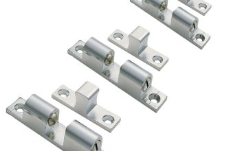 Chrome Double Adjustable Ball Catch 42mm 50mm or 60mm Cabinet, Cupboard