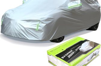 Car Covers Waterproof Outdoor Full Car Cover for All Weather Windproof Snowproof