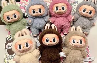 POP MART LABUBU The Monsters Etciting Macaron Plush Dolls Figure Toy Blind BoX