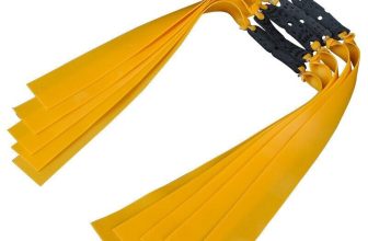 1PC“HUNTING BANDS” THERABAND GOLD STRONG PRACTICABILITY ELASTIC DOUBLE CATAPULT