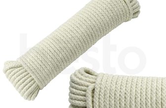 Traditional Strong Cotton Rope Washing Clothes Dryer Line Twine Hank Polley Jute