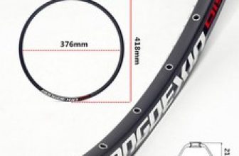 For 20*1.5~20*2.125 Tires Bike Wheel Rim Accessories 20-inch Double-layer