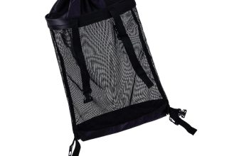 Golf Cart Organizer Black Net Bag Backside Garage Trolley Rear Storage Bag