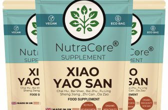 ” Xiao Yao San ” Extract Capsules 5500mg-Vegan-Stress Health& Digestion Health