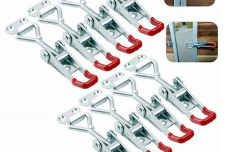 5/10 Adjustable Handle Lock Hasp Toggle Latch Catch Toggle Clamp for Cabinet Box