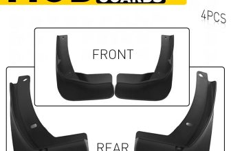 4x Splash Guards Mud Flaps 5G0075111/101 For VW Golf 7 MK7 Hatchback 2013-2018