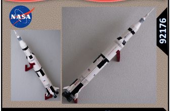 LEGO 92176 Icons Creator Expert Wall Mount for LEGO NASA Apollo Saturn V ROCKET