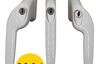 Yale UPVC Window Handle Universal Key Locking Double Glazing Window