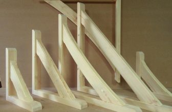 Gallows Bracket Timber Straight Brace Wooden Canopy – other sizes available