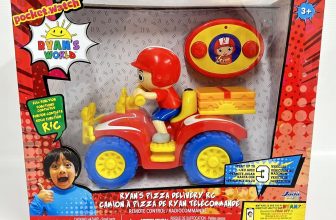 Ryans World Toy Pizza Delivery Remote Controlled RC Car Quad Bike Birthday Gift