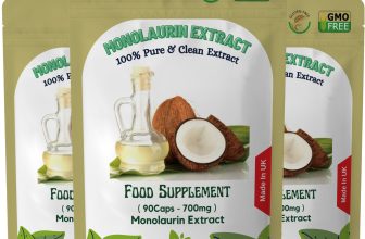 Monolaurin Capsules-700mg – Boost Immune Health, Skin Care & Anti-inflammation