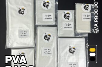 SOLID PVA BAG FAST MELT PACK SIZE 50 – EBAY BEST VALUE – CARP KING  12,000+SOLD