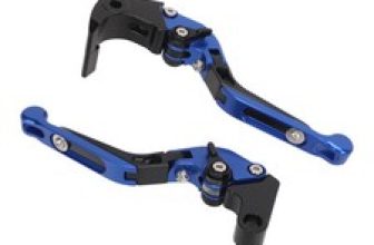 ([Blue]) Motorcycle Clutch Brake Lever Motorcycle Folding Clutch Levers