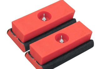 Sanding Block Set 2pcs Set With Sand Paper 114x55x38mm with Angled And Curved