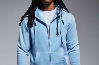 Anthem Organic Full Zip Hoodie Drop Shoulder Slim Fit Heavyweight Casual Fashion