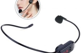 Musical Instruments Mic Headset Wireless Headset Black Noise Reduction Mic