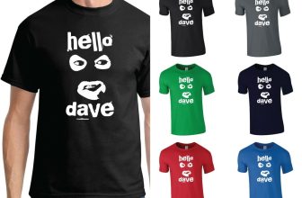 Hello Dave T-Shirt – League of Gentlemen Papa Lazarou Funny Creepy Halloween
