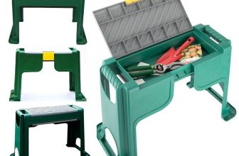 Portable Garden Kneeler Foam Knee Pad Stool 3 in 1 Seat Gardening & Tool Storage