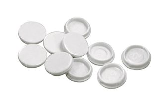 BG NEXUS PACK OF 10 SPARE SCREW CAPS COVERS STANDARD WHITE SOCKET 8SC10