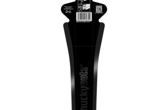 Mucky Nutz Black Road Bike Butt Fender Rear Mudguard Gravel Commuter Cycling