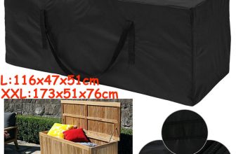 Extra Large Zipped Waterproof Garden Furniture Cushion Storage Bag Heavy Duty UK