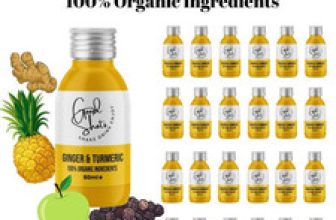 Ginger & Turmeric Shots Health Pack of 24 Organic Vegan Friendly