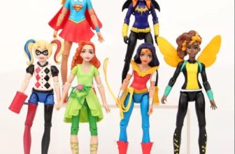 6pcs DC Comics Super Hero Girls Harley Quinn Batgirl Kid Action Figures Xmas