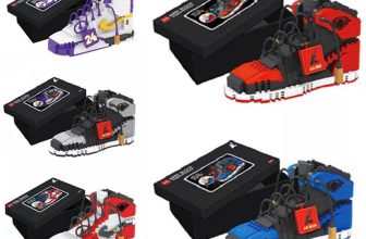 Air Jordan Sneaker Building Block AJ1 Travis Scott Set Kids Model Toys brick New