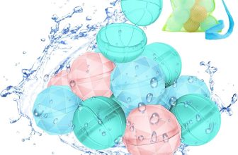 Moko Reusable Water Balloons For Kids, 14pcs Water Bombs Kid Pool Water Toys