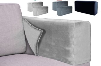 2Pcs Removable Arm Chair Protector Armchair Covers Couch Armrest Stretch Velvet