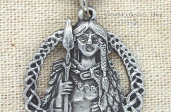 Freya Viking Pendant (Goddess of Love, War, Fertility Necklace)