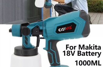 Cordless Paint Sprayer Electric Spray Gun Paint Spray Gun For Makita 18V