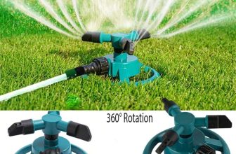 360° Rotating Garden/Lawn Sprinkler 3-Arms System Automatic Watering Irrigation