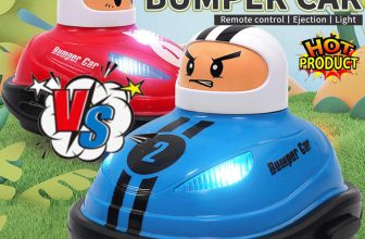 Blue And Red Remote Controlled Bumper Cars Lovely Anti-impact Vehicle Toy XmKH