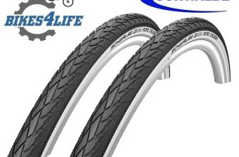 2 x Schwalbe Road Cruiser White Wall  700 x 32c Cycle Tyres