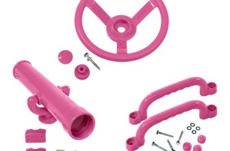Playground Equipment Pirate Telescope Steering Wheel Handle Bars for Backyard