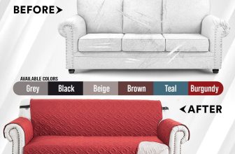 Reversible Sofa Slip Covers 1/2/3 Seater Waterproof Sofa Cover Pet Protector UK