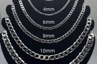 Men Hip Hop Iced Out Diamond Cut Thick Silver Miami Cuban Link Chain Necklace