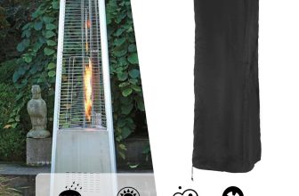 Heavy Duty Waterproof Gas Pyramid Patio Heater Protector Cover Outdoor Furniture