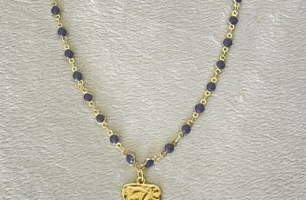 Oliver Bonas Suzano Enamel Chain & Pendant Necklace – RRP £22.00