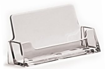 Business Card Holder, Acrylic, Retail Counter Display Stand.