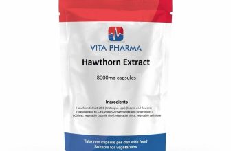 Hawthorn Extract 8000mg capsules, HEART HEALTH, ANTIOXIDANT, SKIN HEALTH