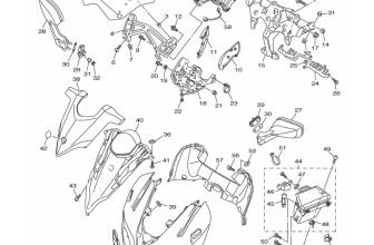 YAMAHA Cover, 1MC-28365-00 OEM FJR1300