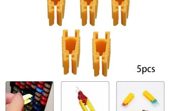 Reliable Yellow Fuse Puller for Automotive Car Bike Fuses High Quality