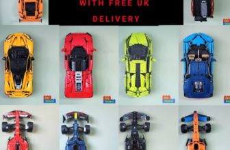 Wall mount for Lego Ferrari Red Bull McLaren Mercedes Lamborghini Porsche Ford