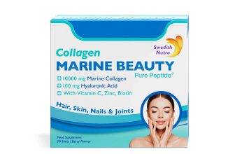 Swedish Nutra Collagen Marine Beauty 20 Shots – Skin, Hair & Joint Health