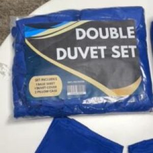 2 X Pontins Logo Double Duvet Sets