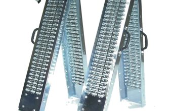 Quad Ramp 2 Steel Motorcycle Van Loading Motorbike Lawn Mower Heavy Duty NEW